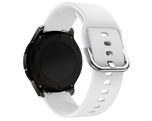 Ремешок Универс 20mm Silicone Original Design для Samsung/Amazfit/Huawei Колір White 2020000424031