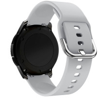 Ремешок Универс 22mm Silicone Original Design для Samsung/Amazfit/Huawei Колір Grey 2020000424017