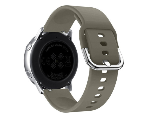 Ремешок Универс 22mm Silicone Original Design для Samsung/Amazfit/Huawei Колір Grey 2020000424017