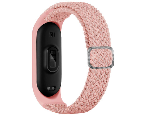 Ремешок для Xiaomi Mi Band 3 / 4 / 5 / 6 / 7 Elastic adjustment Колір Papaya 2020000424765