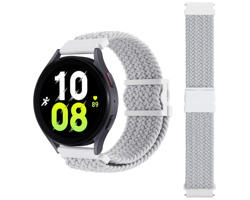 Ремешок Универс 22mm Elastic Adjustment для Samsung/Amazfit/Huawei Колір White 2020000423812