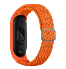 Ремешок для Xiaomi Mi Band 3 / 4 / 5 / 6 / 7 Elastic adjustment Колір Papaya 2020000424765