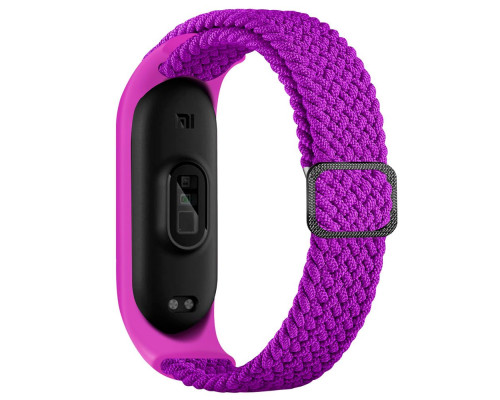 Ремешок для Xiaomi Mi Band 3 / 4 / 5 / 6 / 7 Elastic adjustment Колір Papaya 2020000424765