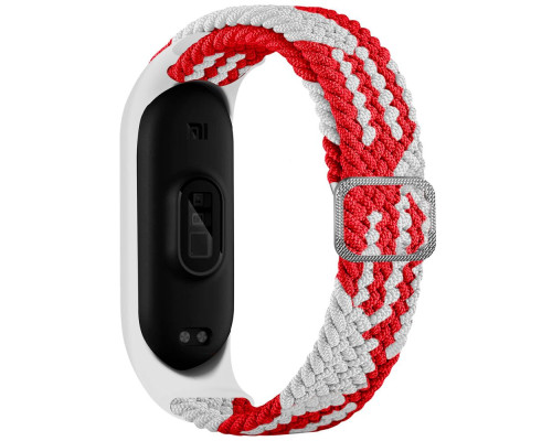 Ремешок для Xiaomi Mi Band 3 / 4 / 5 / 6 / 7 Elastic adjustment Колір Papaya 2020000424765