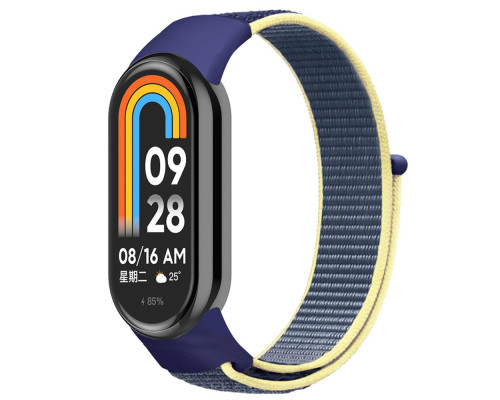 Ремінець для Xiaomi Mi Band 8 / 9 Nylon Колір Turquoise 2020000424321