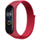 Ремешок для Xiaomi Mi Band 3 / 4 / 5 / 6 / 7 Nylon Колір Rose Red 2020000424444