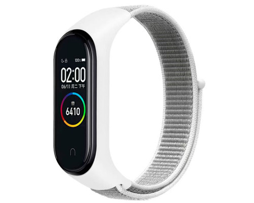 Ремешок для Xiaomi Mi Band 3 / 4 / 5 / 6 / 7 Nylon Колір Rose Red 2020000424444