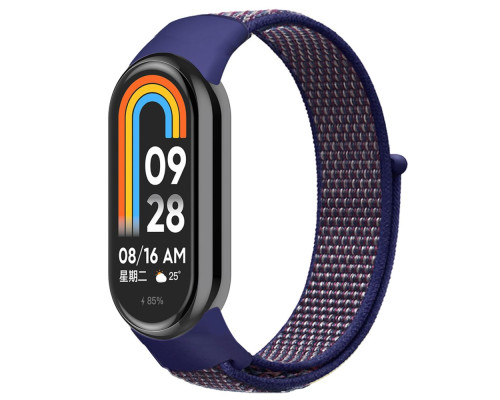 Ремінець для Xiaomi Mi Band 8 / 9 Nylon Колір Turquoise 2020000424321