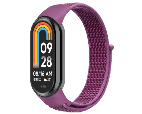 Ремінець для Xiaomi Mi Band 8 / 9 Nylon Колір Turquoise 2020000424321