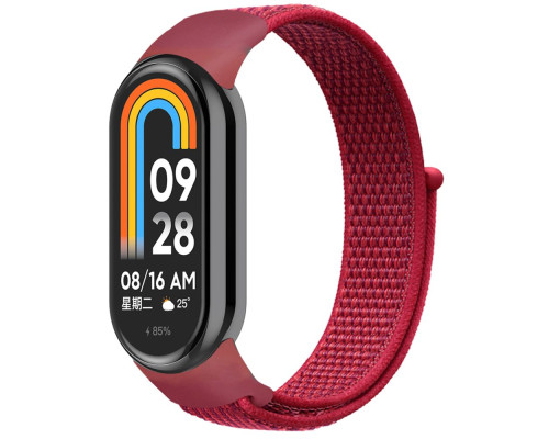 Ремінець для Xiaomi Mi Band 8 / 9 Nylon Колір Turquoise 2020000424321