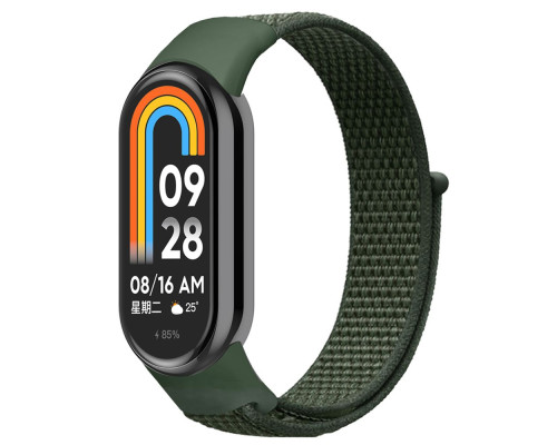 Ремінець для Xiaomi Mi Band 8 / 9 Nylon Колір Turquoise 2020000424321