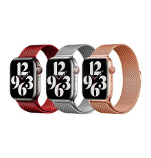 Ремінець для Apple Watch Milanese loop 38/40/41 mm Колір Orange 2020000056287 ma10723_2122770