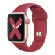 Ремінець для Apple Watch Band Silicone One-Piece Size-S 38/40/41 mm Колір 38, Shiny pink 2020000277552