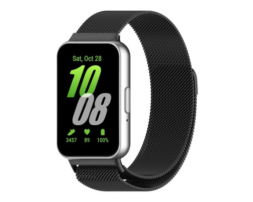 Ремінець для Samsung Galaxy Fit 3 (R390) Milanese Loop Колір Space Grey 2020000472018 ma35303_3345780