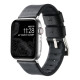 Ремінець для Apple Watch Leather+Silicone 38/40/41 mm Колір Coffe Black 2020000478263 ma37204_3610740