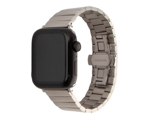 Ремінець для Apple Watch Metal Link 42/44/45/49 mm Колір Silver 2020000478560 ma37192_3610703