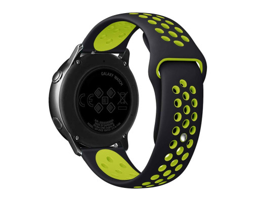 Ремешок Универс 20mm N Sport для Samsung/Amazfit/Huawei Колір Black/Rose 2020000413905