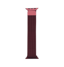 Ремінець для Apple Watch Milanese loop 38/40/41 mm Колір Wine Red 2020000185611