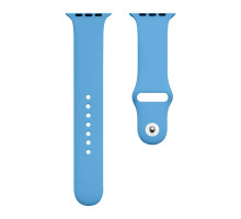 Ремінець для Apple Watch Band Silicone One-Piece Size-S 42/44/45/49 mm Колір 16, Blue 2020000018285