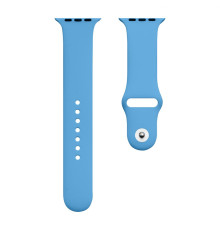 Ремінець для Apple Watch Band Silicone One-Piece Size-S 42/44/45/49 mm Колір 16, Blue 2020000018285