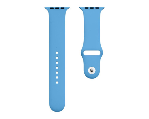 Ремінець для Apple Watch Band Silicone One-Piece Size-S 38/40/41 mm Колір 26, Mist blue 2000000564005