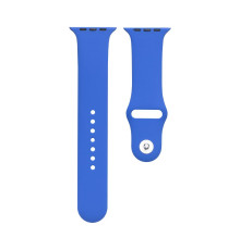 Ремінець для Apple Watch Band Silicone One-Piece Size-S 38/40/41 mm Колір 03, Royal blue 2000000541488