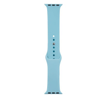 Ремінець для Apple Watch Band Silicone One-Piece Size-S 38/40/41 mm Колір 21, Sea blue 2000000541327