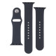 Ремінець для Apple Watch Band Silicone Two-Piece 38/40/41 mm Колір 44, Shiny blue 2020000267751