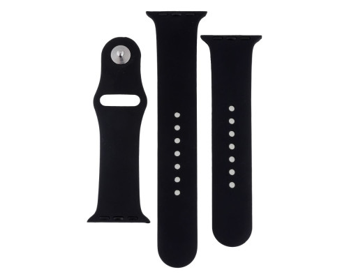 Ремінець для Apple Watch Band Silicone Two-Piece 38/40/41 mm Колір 44, Shiny blue 2020000267751