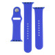 Ремінець для Apple Watch Band Silicone Two-Piece 42/44/45/49 mm Колір 15, Dark grey 2020000268208