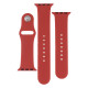 Ремінець для Apple Watch Band Silicone Two-Piece 38/40/41 mm Колір 61, Avocado green 2020000267669