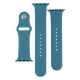 Ремінець для Apple Watch Band Silicone Two-Piece 42/44/45/49 mm Колір 15, Dark grey 2020000268208