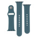 Ремінець для Apple Watch Band Silicone Two-Piece 38/40/41 mm Колір 61, Avocado green 2020000267669