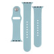 Ремінець для Apple Watch Band Silicone Two-Piece 38/40/41 mm Колір 61, Avocado green 2020000267669