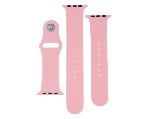 Ремінець для Apple Watch Band Silicone Two-Piece 42/44/45/49 mm Колір 15, Dark grey 2020000268208