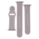 Ремінець для Apple Watch Band Silicone Two-Piece 42/44/45/49 mm Колір 15, Dark grey 2020000268208