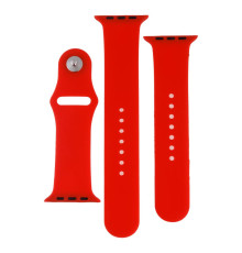 Ремінець для Apple Watch Band Silicone Two-Piece 42/44/45/49 mm Колір 14, Red 2020000268215