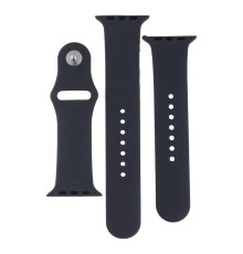 Ремінець для Apple Watch Band Silicone Two-Piece 42/44/45/49 mm Колір 15, Dark grey 2020000268208