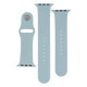 Ремінець для Apple Watch Band Silicone Two-Piece 42/44/45/49 mm Колір 15, Dark grey 2020000268208