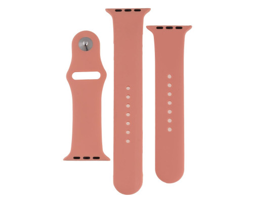 Ремінець для Apple Watch Band Silicone Two-Piece 42/44/45/49 mm Колір 15, Dark grey 2020000268208