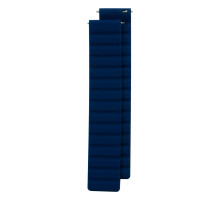 Ремінець для часов Silicone Link Magnetic 20mm Колір Dark Blue 2020000307983