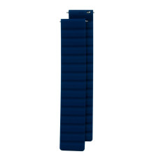 Ремінець для часов Silicone Link Magnetic 20mm Колір Dark Blue 2020000307983