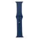 Ремінець для Apple Watch Band Silicone One-Piece Size-S 38/40/41 mm Колір 03, Royal blue 2000000541488