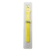 Ремінець для Apple Watch Band Silicone One-Piece Size-S 42/44/45/49 mm Колір 51, Mellow yellow 2020000309949