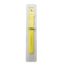 Ремінець для Apple Watch Band Silicone One-Piece Size-S 42/44/45/49 mm Колір 51, Mellow yellow 2020000309949