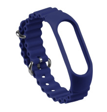 Ремінець для Xiaomi Mi Band 3/4/5/6/7 Ocean Band Колір Blue 2020000373568 ma32366_2917255