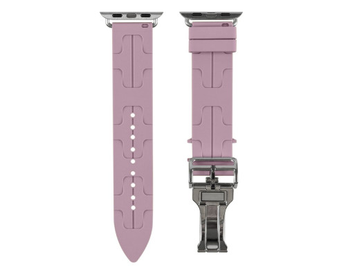 Ремінець для Apple Watch Hermes 38/40/41 mm Колір Lavender 2020000405368