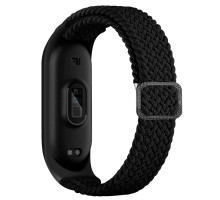 Ремешок для Xiaomi Mi Band 3 / 4 / 5 / 6 / 7 Elastic adjustment Колір Black 2020000424741