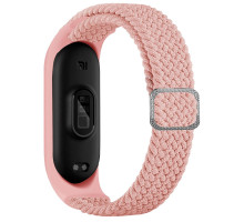 Ремешок для Xiaomi Mi Band 3 / 4 / 5 / 6 / 7 Elastic adjustment Колір Pink 2020000424758