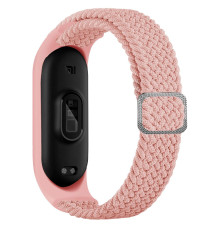 Ремешок для Xiaomi Mi Band 3 / 4 / 5 / 6 / 7 Elastic adjustment Колір Pink 2020000424758